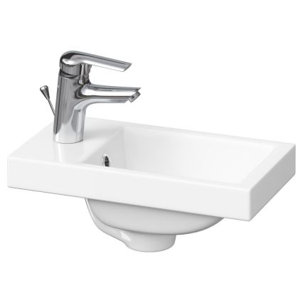 Cersanit S801-570 - Zidni kupaonski ormarić s umivaonikom MILLE 40x62x22 cm u boji mente