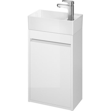 Cersanit S924-001 - Kupaonski ormarić za umivaonik BARBARA 59,3x39,2 cm sjajna bijela