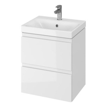 Cersanit S929-012 - Zidna kupaonska ormarić ispod umivaonika MEDDIE 57x49,4 cm sjajno bijela