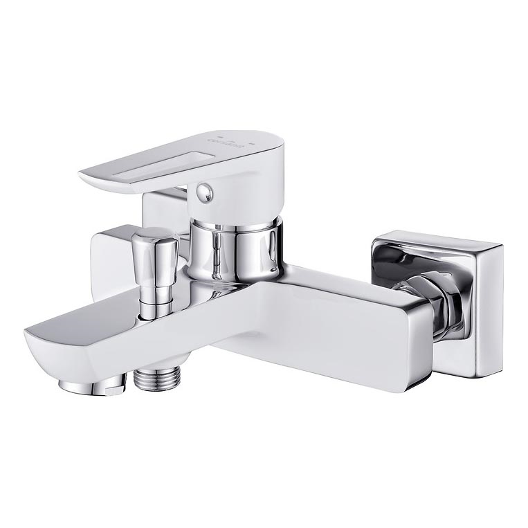 Cersanit S951-008 - Miješalica za kadu MILLE bijela/sjajni krom