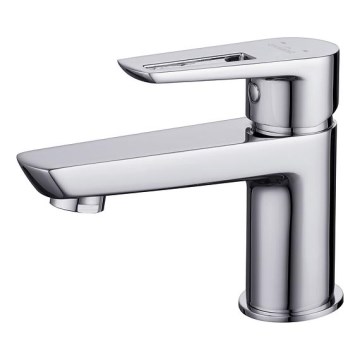 Cersanit S951-045 - Miješalica za umivaonik MILLE 13,4 cm sjajni krom + gornji dio sifona