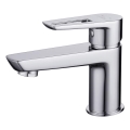 Cersanit S951-045 - Slavina za umivaonik MILLE 13,4 cm sjajni krom + odvod