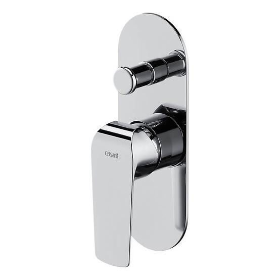 Cersanit S951-345 - Tuš baterija za ugradnju u zid CITY sjajni krom