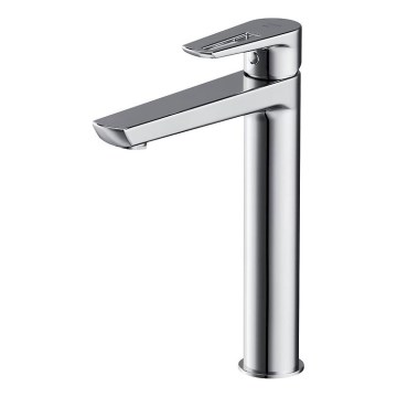 Cersanit S951-354 - Miješalica za umivaonik MILLE 27 cm sjajni krom + gornji dio sifona