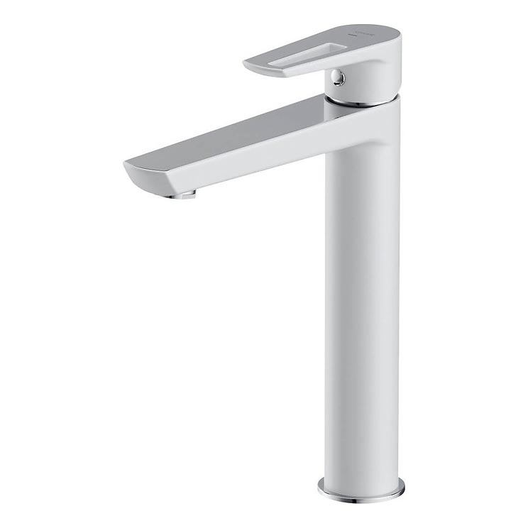 Cersanit S951-355 - Slavina za umivaonik MILLE 27 cm bijela + odvodnja