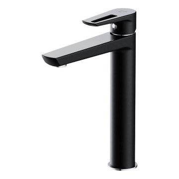 Cersanit S951-356 - Miješalica za umivaonik MILLE 27 cm crna + gornji dio sifona