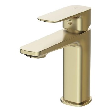 Cersanit S951-389 - Miješalica za umivaonik LARGA 16,3 cm zlatna