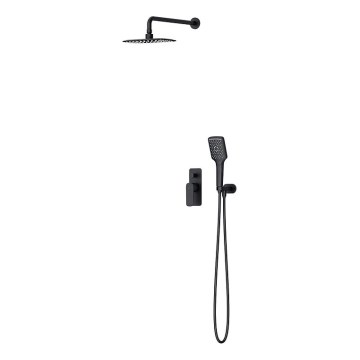 Cersanit S952-031 - Tuš set s podžbuknom baterijom LARGA crna