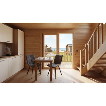 Kvadratni blagovaonski stol LEVI hrast