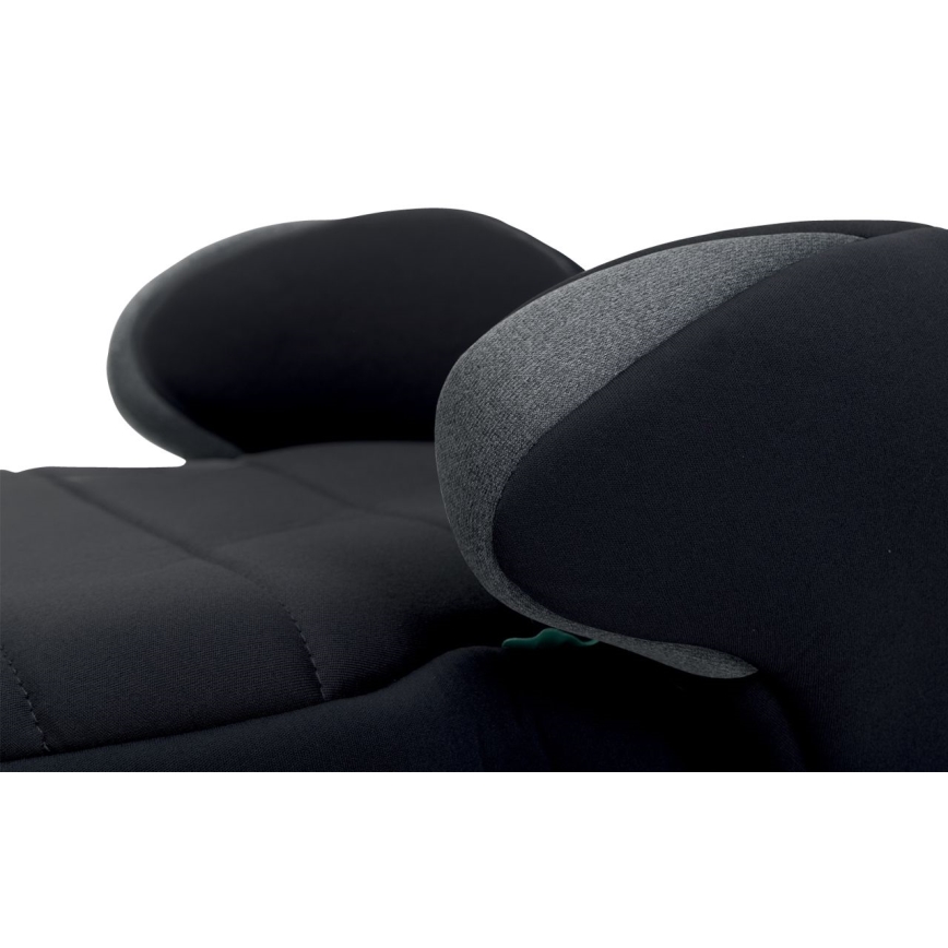 Chicco - Booster autosjedalica QUASAR FIX i-Size (126-150 cm) crna/siva