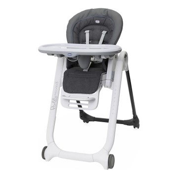 Chicco - Dječja hranilica Polly Magic Relax siva