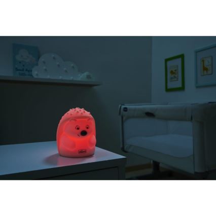 Chicco - Dječja noćna lampica SWEET LIGHTS ježić