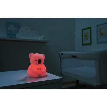 Chicco - Dječja noćna lampica SWEET LIGHTS koala