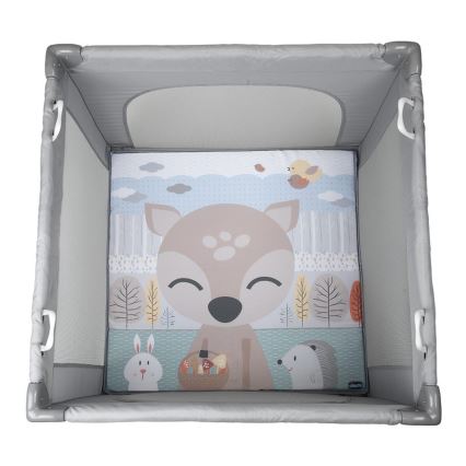 Chicco - Dječja ogradica FAWN siva