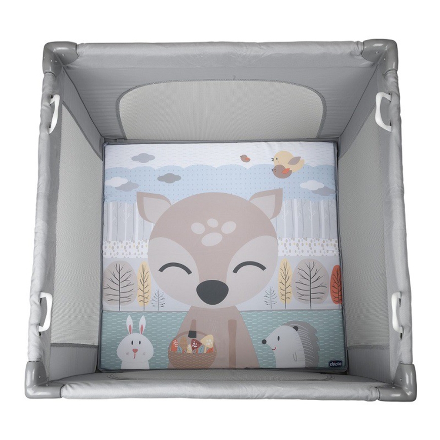Chicco - Dječja ogradica FAWN siva