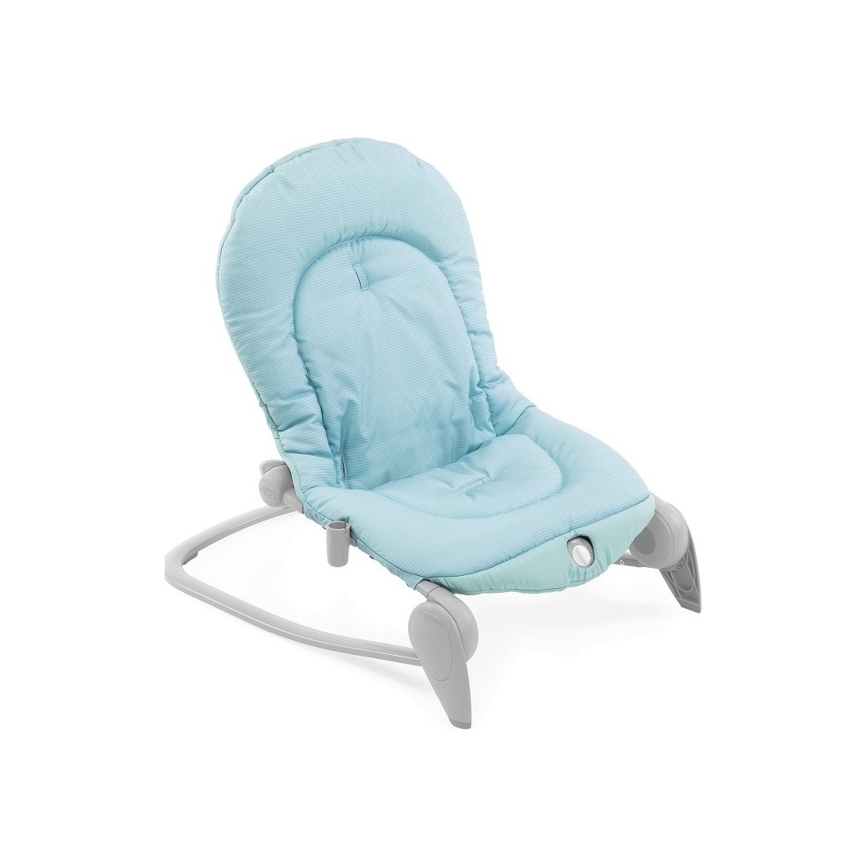 Chicco - Dječja vibrirajuća ležaljka s melodijom BALLOON Froggy plava