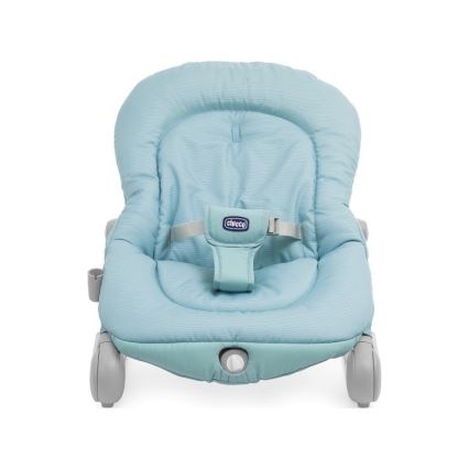 Chicco - Dječja vibrirajuća ležaljka s melodijom BALLOON Froggy plava