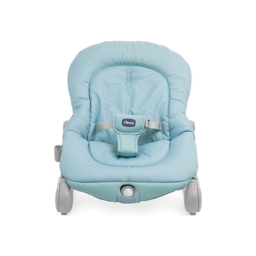 Chicco - Dječja vibrirajuća ležaljka s melodijom BALLOON Froggy plava
