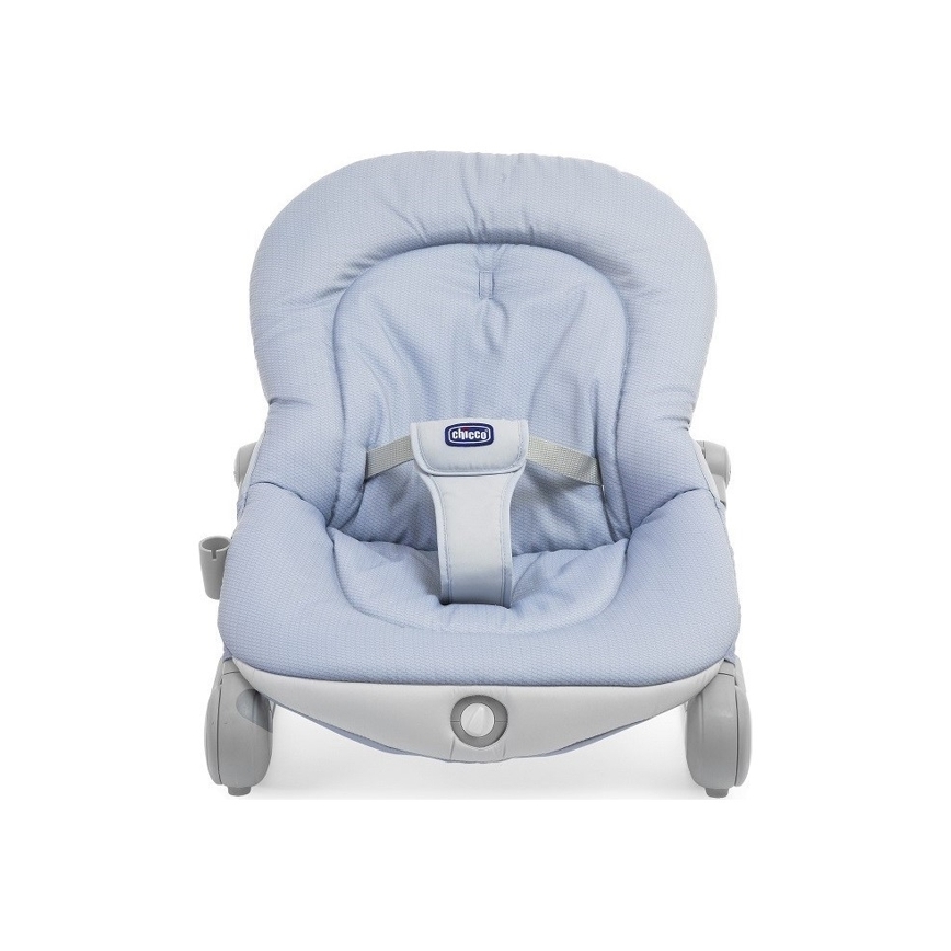 Chicco - Dječja vibrirajuća njihaljka s melodijom BALLOON Dots 2xAA + 1xLR20 plava