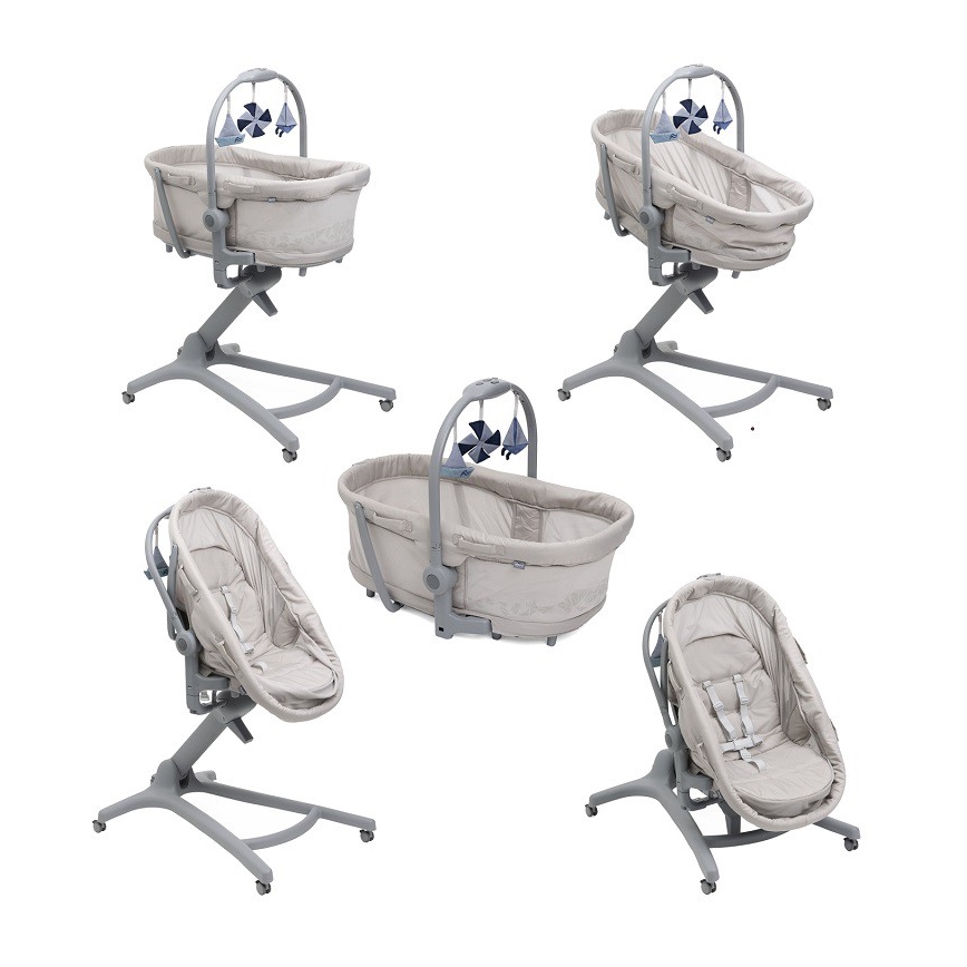 Chicco - Dječji krevetić 5u1 BABY HUG PRO bež