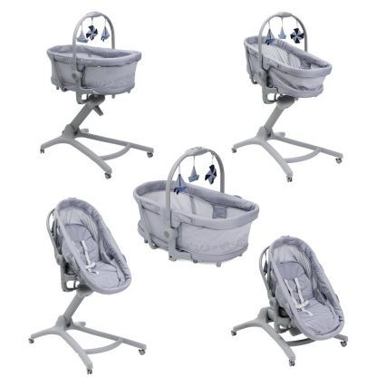 Chicco - Dječji krevetić 5u1 BABY HUG PRO siva