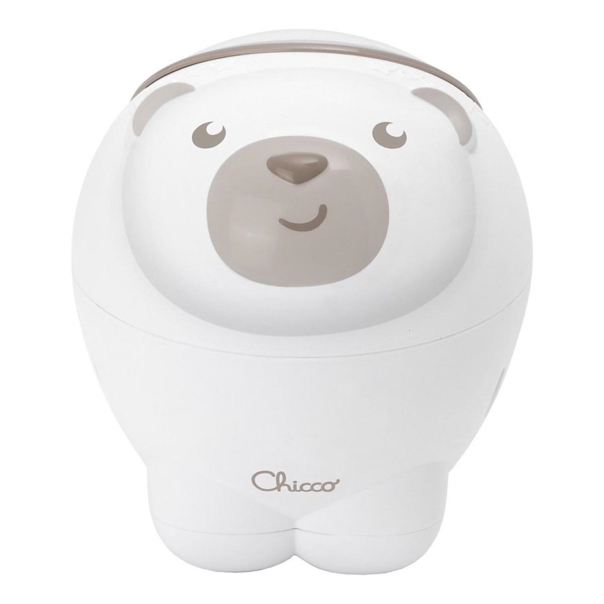 Chicco - Dječji projektor 2u1 POLAR BEAR 3xAA bež