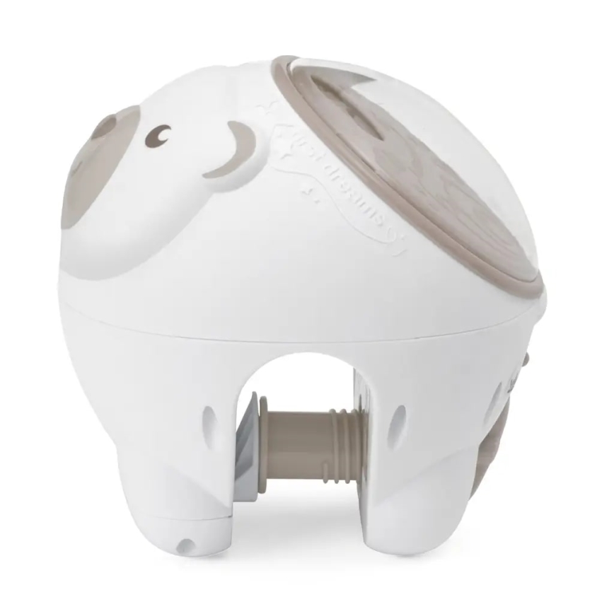 Chicco - Dječji projektor 2u1 POLAR BEAR 3xAA bež