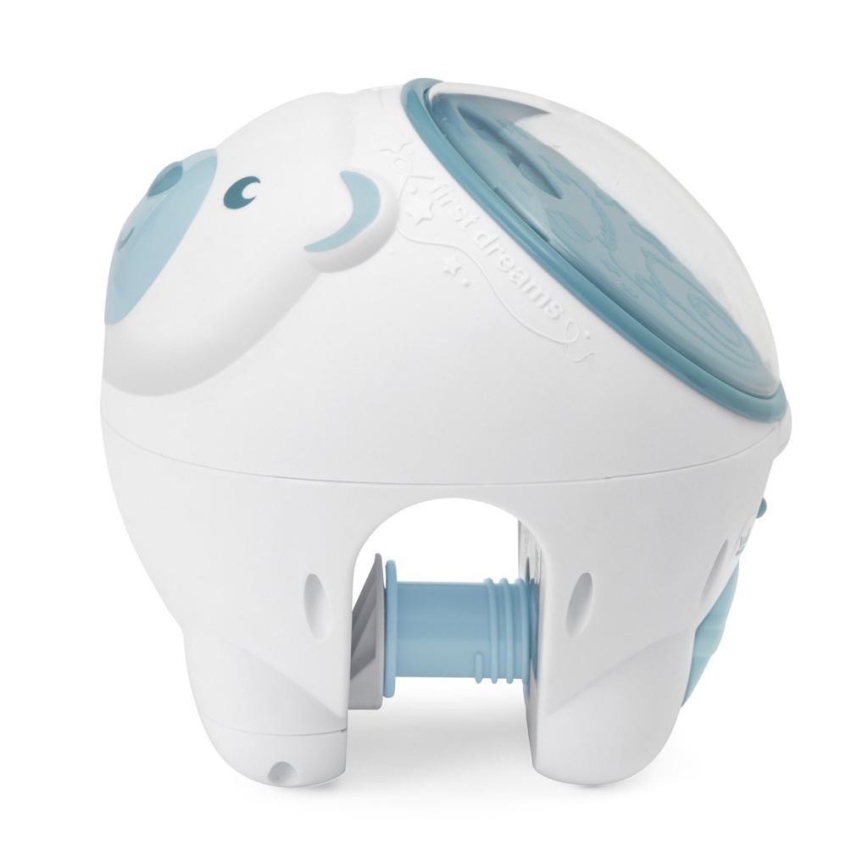 Chicco - Dječji projektor 2u1 POLAR BEAR 3xAA plava