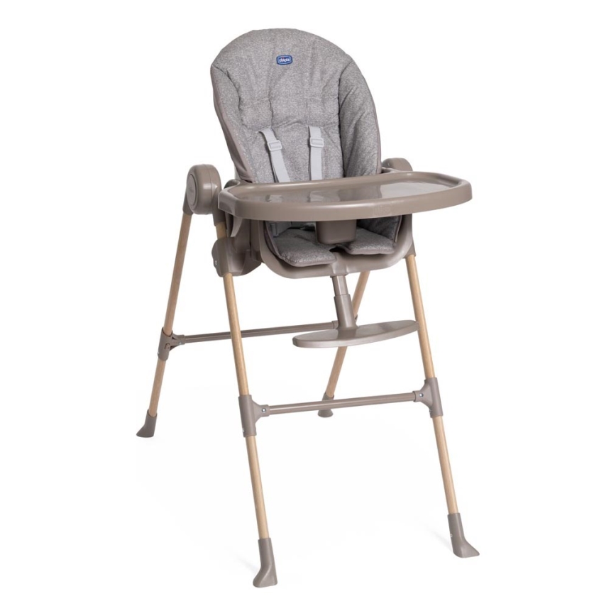 Chicco - Hranilica Polly Essential - siva/smeđa