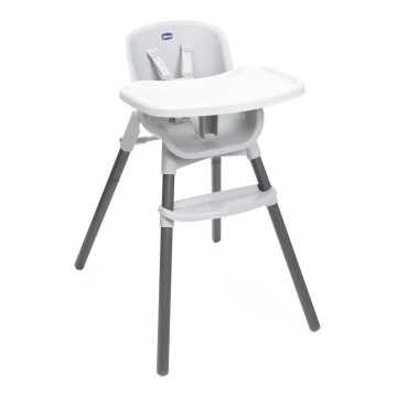 Chicco - Hranilica ZEST 3u1 bijela/siva