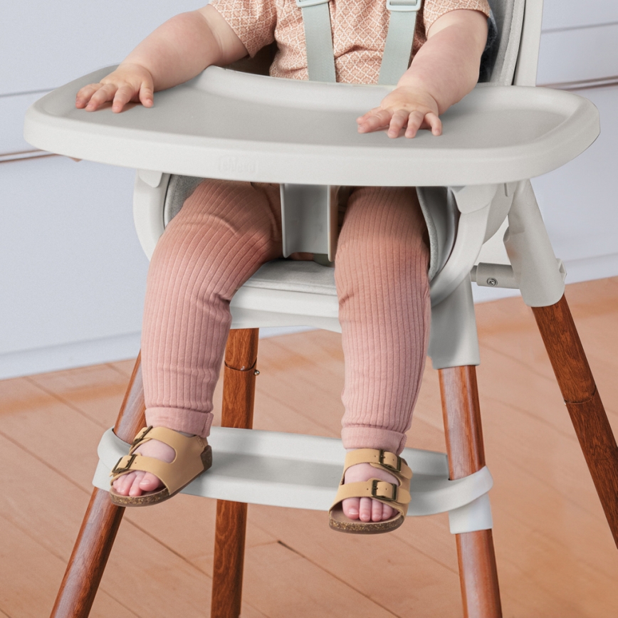 Chicco - Hranilica ZEST 3u1 bijela/siva