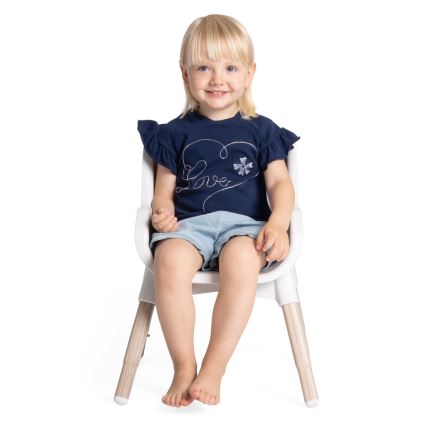 Chicco - Hranilica ZEST 3u1 bijela/siva