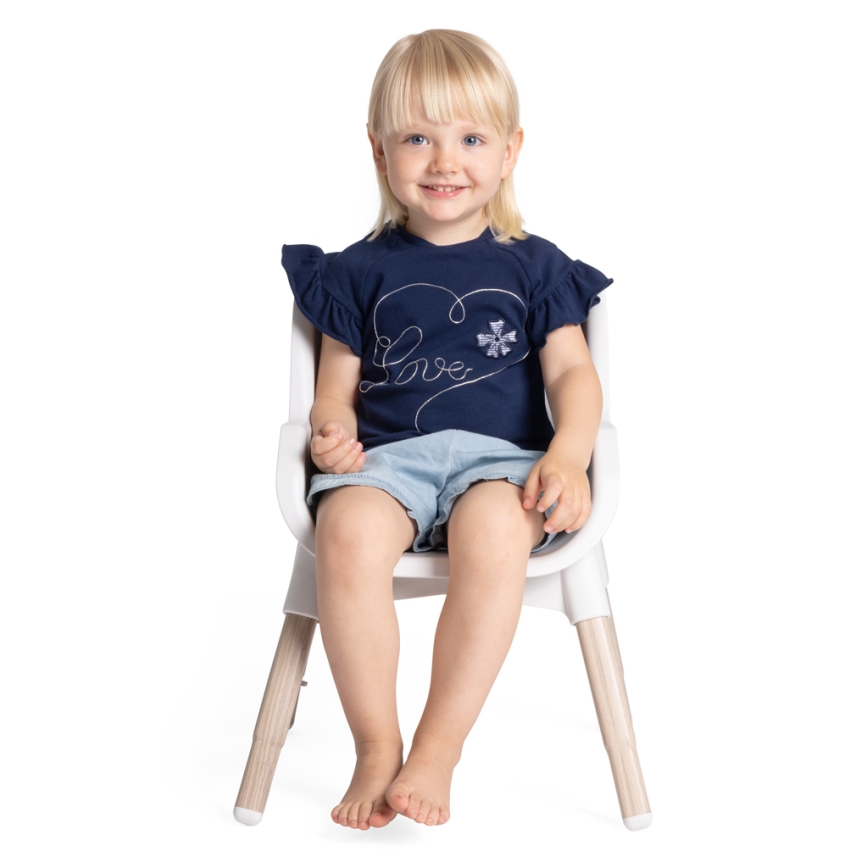 Chicco - Hranilica ZEST 3u1 bijela/siva