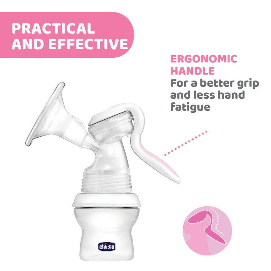 Chicco - Ručna pumpa za majčino mlijeko Natural Feeling