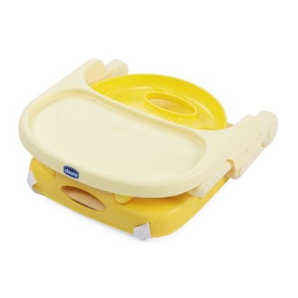 Chicco - Prijenosni dječji jastučić za stolicu POCKET SNACK žute boje