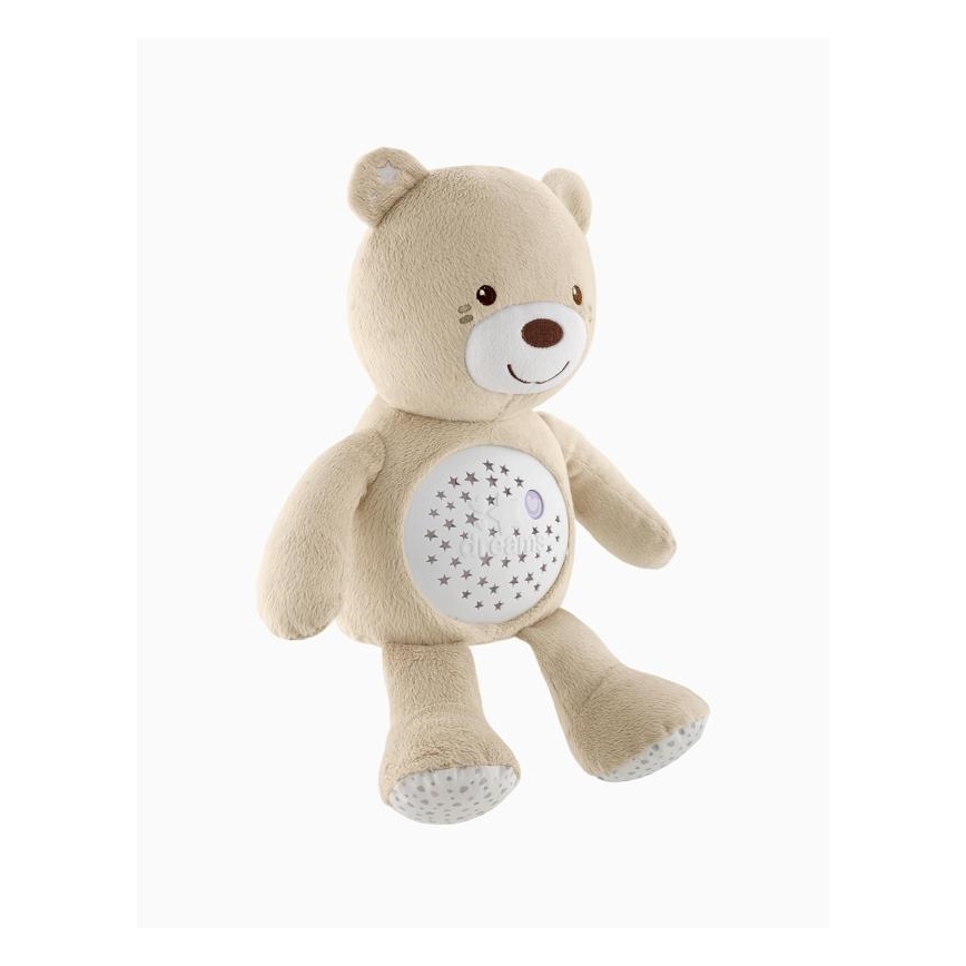 Chicco - Projektor s melodijama BABY BEAR 3xAAA bež