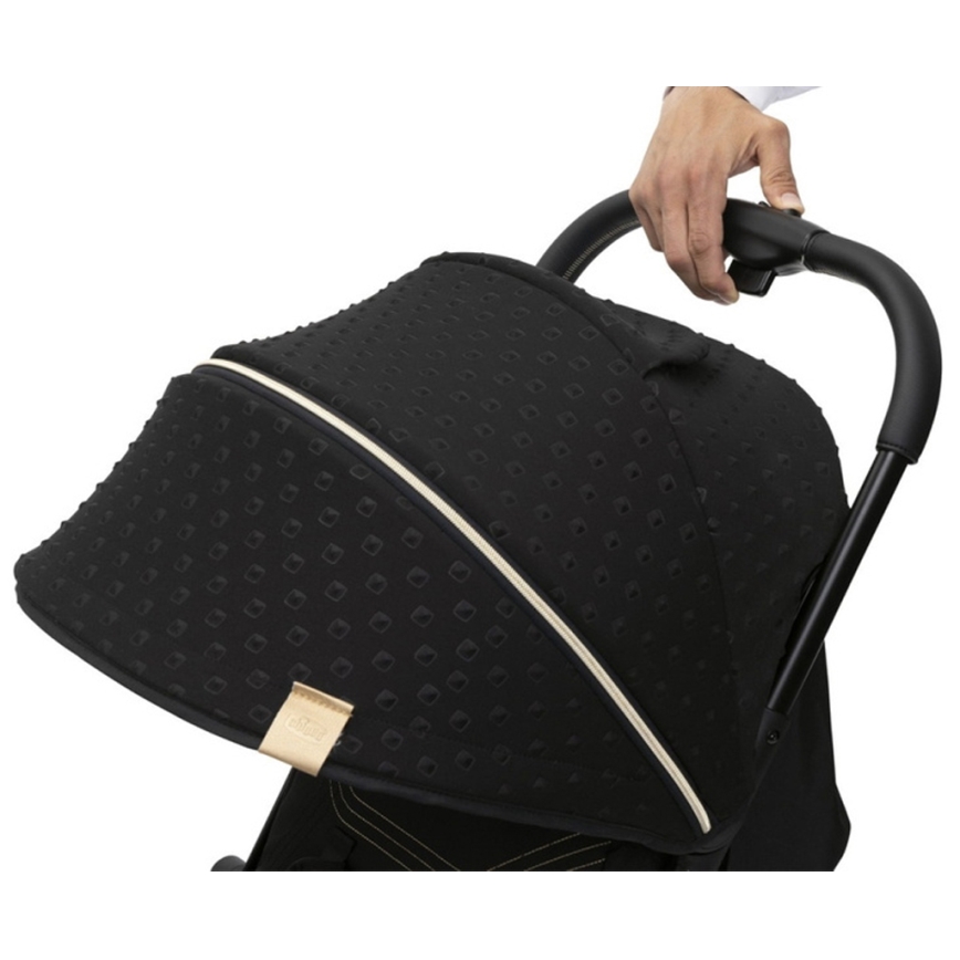 Chicco - Sportska kolica GOODY XPLUS Black Re_Lux Eco+ + guralica ALL AROUND