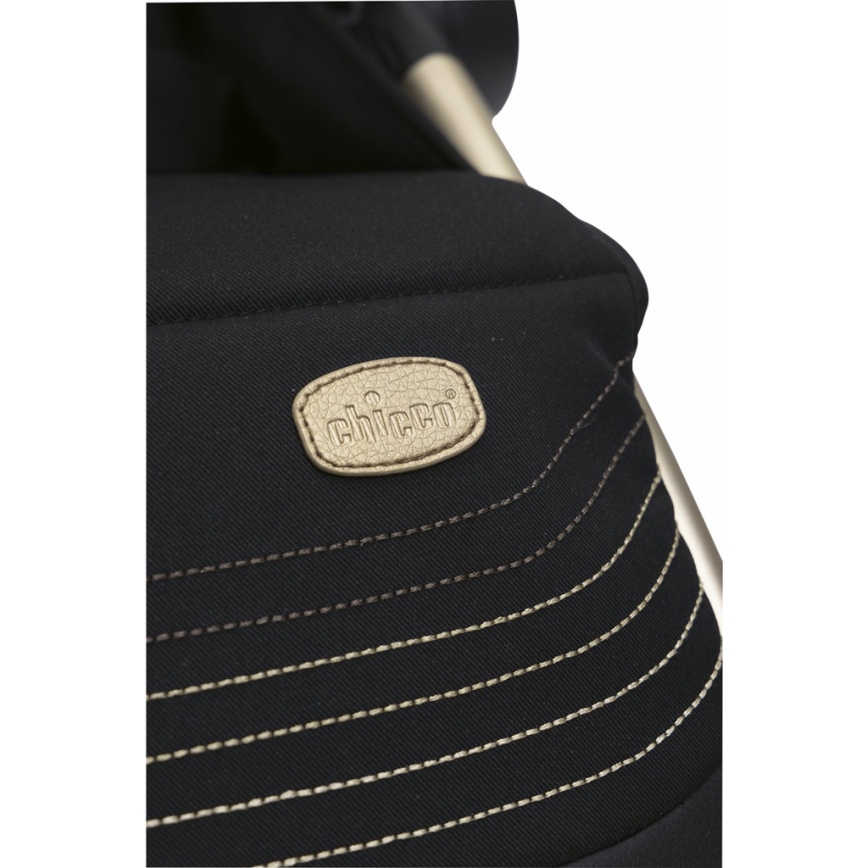 Chicco - Sportska kolica GOODY XPLUS Black Re_Lux Eco+ + guralica ALL AROUND