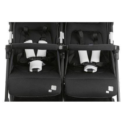 Chicco - Sportska kolica za blizance OHLALA TWIN Black Night crna