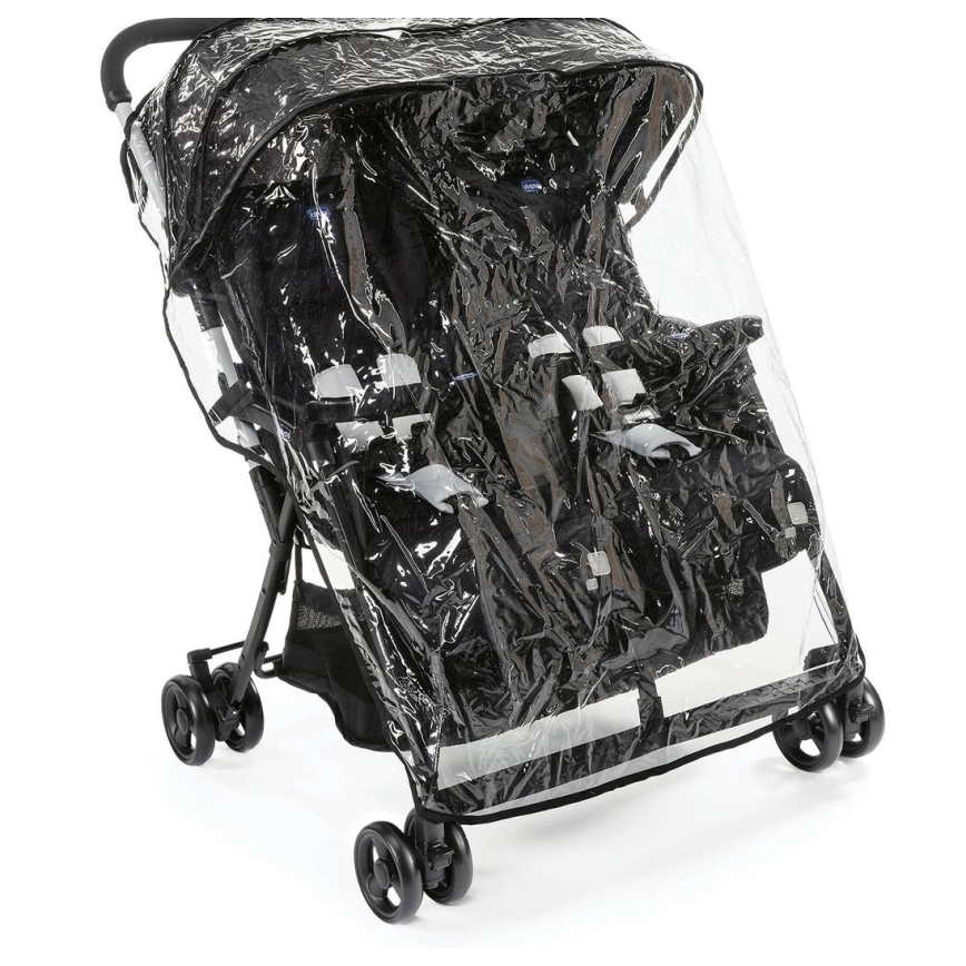 Chicco - Sportska kolica za blizance OHLALA TWIN Black Night crna