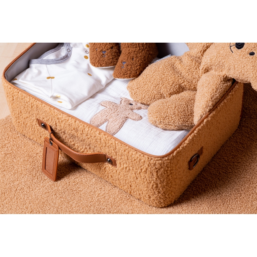 Childhome - Dječji putni kovčeg TEDDY smeđa