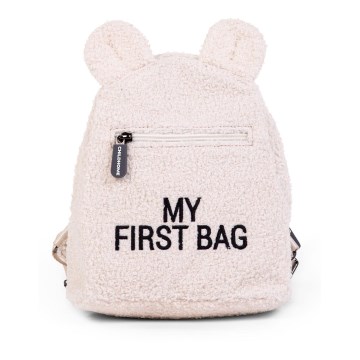 Childhome - Dječji ruksak MY FIRST BAG kremasta
