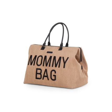 Childhome - Torba za presvlačenje MOMMY BAG RAFFIA LOOK bežičasta