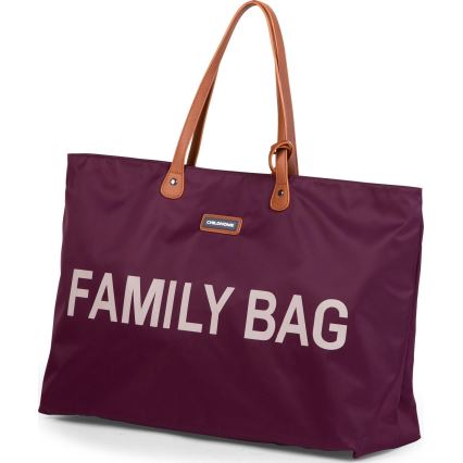 Childhome - Putna torba FAMILY BAG vinsko crvena