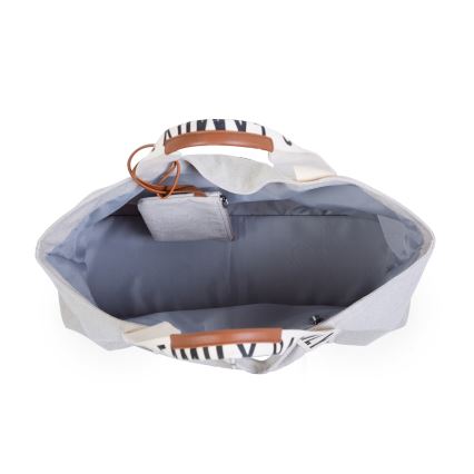 Childhome - Putna torba FAMILY BAG CANVAS bijela