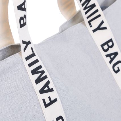 Childhome - Putna torba FAMILY BAG CANVAS bijela
