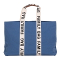Childhome - Putna torba FAMILY BAG CANVAS plava