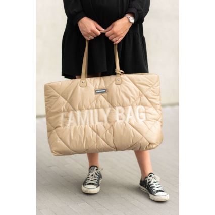 Childhome - Putna torba FAMILY BAG PUFFERED krem