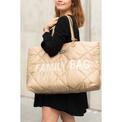 Childhome - Putna torba FAMILY BAG PUFFERED krem