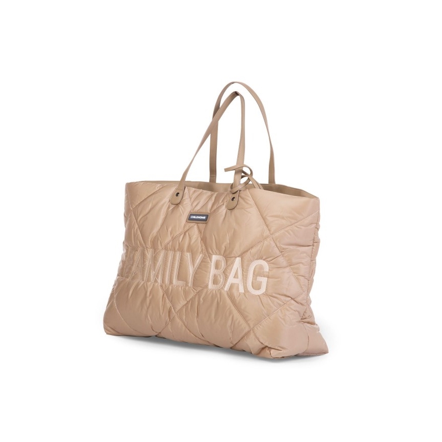 Childhome - Putna torba FAMILY BAG PUFFERED krem